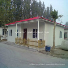 Préfabriqué / préfabriqué / mobile / modulaire / Portable / maison de construction en acier pour Applicaiton résidentielle (KXD-02)